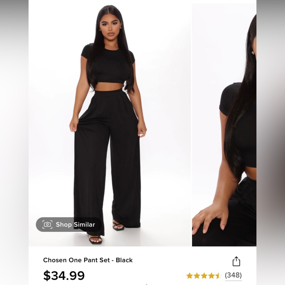 Chosen One two piece Fashion Nova Set